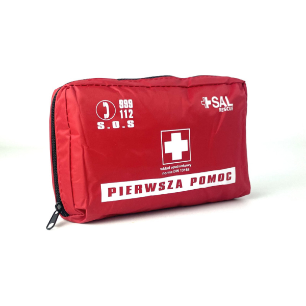 Apteczka SALrescue SAMOCHODOWA PIERWSZEJ POMOCY DIN 13164