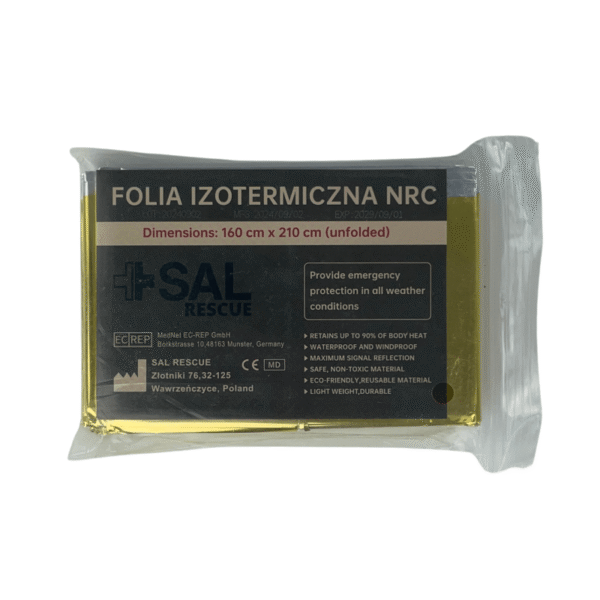 Folia Termoizolacyjna SALrescue NRC Koc Termiczny