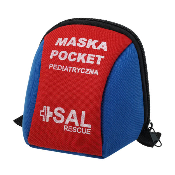Maska Twarzowa SALrescue POCKET MASK CPR maska do RKO Pediatryczna