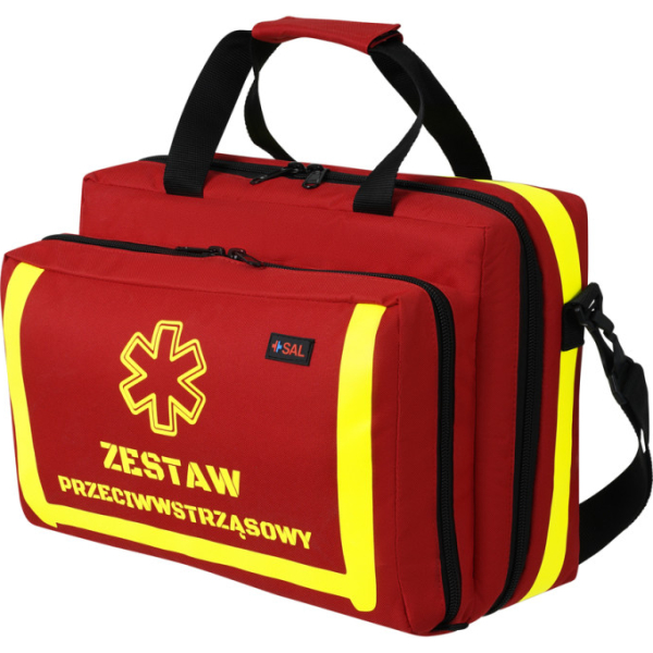 Torba Medyczna SALrescue ZESTAW PRZECIWWSTRZĄSOWY